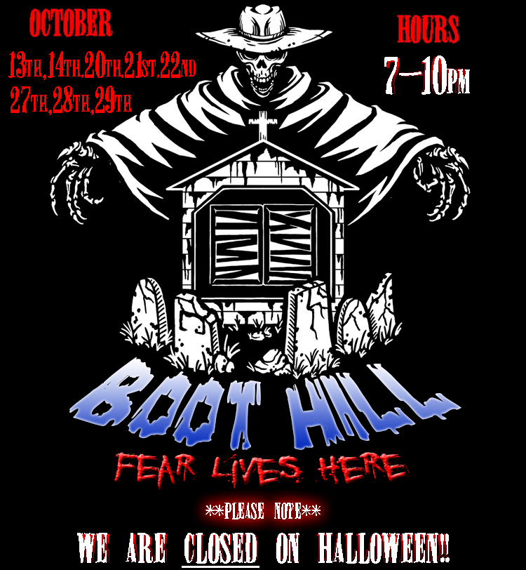 Boot Hill 2017 Fear Lives Here!